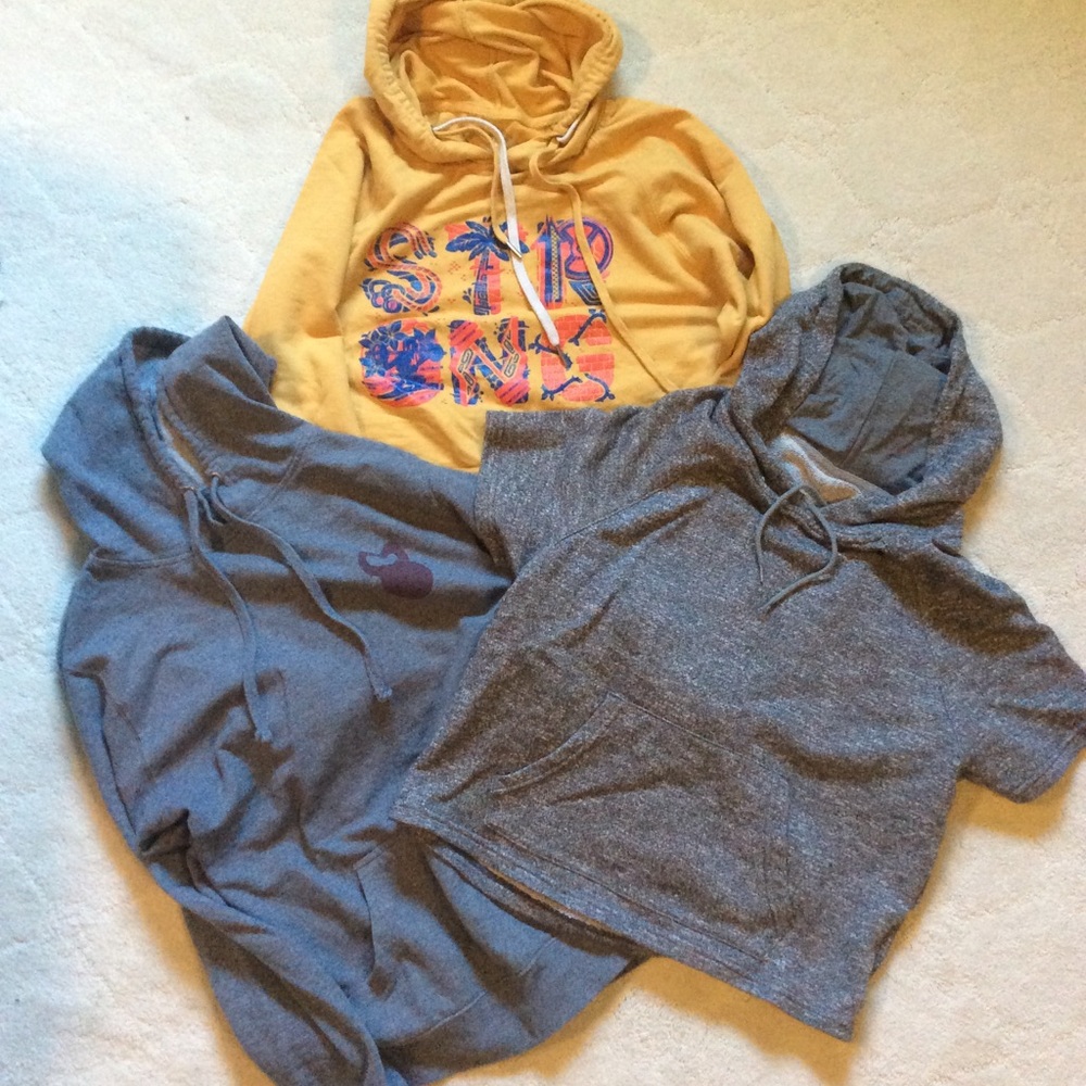 Lot of 3 Hoodie Sweatshirts from Barbella Box